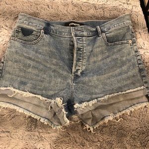 Express Shortie Vintage High Rise